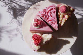 Raspberry Soap Cake
