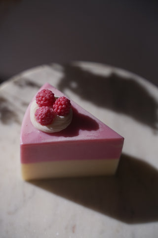 Raspberry Soap Cake