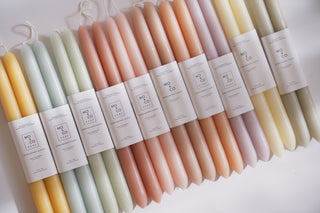 Beeswax Dipped Candles | Auburn
